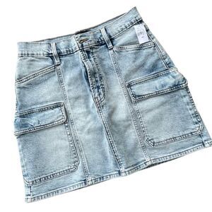 GAP Denim Cargo Mini Skirt - Size 4/27 (New with Tags)